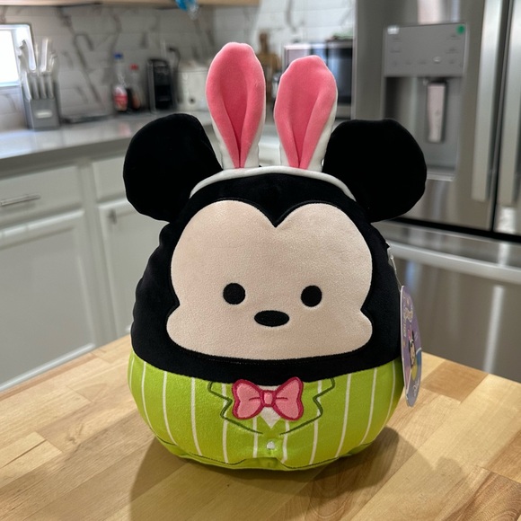 New! Squishmallows + Disney Easter Mickey Mouse Ultra Soft Plush 8” inch - Picture 1 of 16